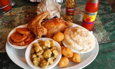 Southern Fried Chicken Plates